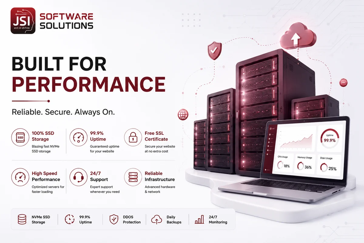 HP LiteSpeed high performance server racks deployed inside JSI India Datacenter