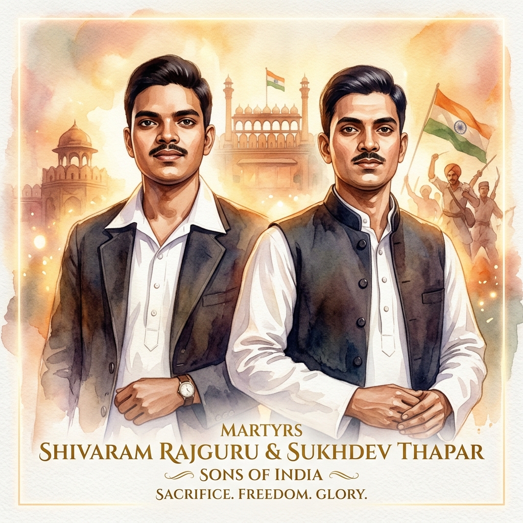 Martyrs Rajguru and Sukhdev